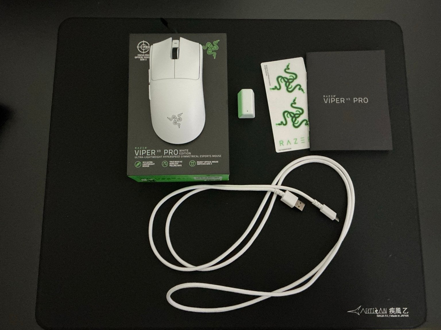 Razer Viper V3 Pro Wit Inclusief Doos, Computers en Software, Muizen, Rechtshandig, Muis, Gaming muis, Ophalen of Verzenden