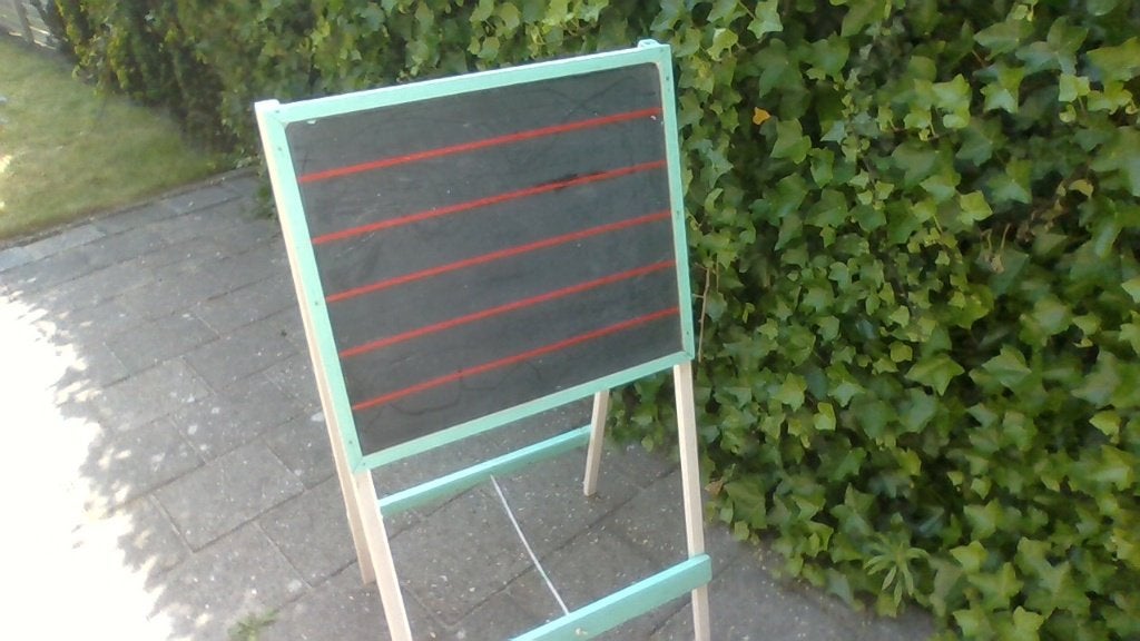 schoolbord tje  incl. Krijt, Ophalen, Gebruikt, Taal en Lezen