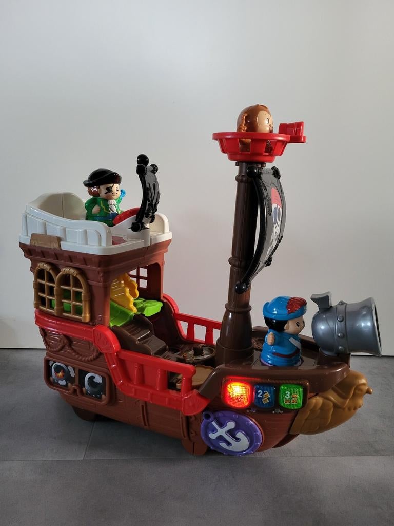 Vtech piratenschip, Kinderen en Baby's, Speelgoed | Vtech, Ophalen of Verzenden, Zo goed als nieuw, 2 tot 4 jaar