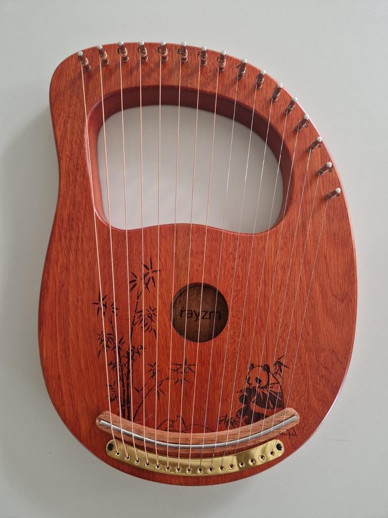 Mooie Lyre Harp met 16 snaren - Fayzm, Muziek en Instrumenten, Snaarinstrumenten | Overige, Ophalen of Verzenden, Zo goed als nieuw