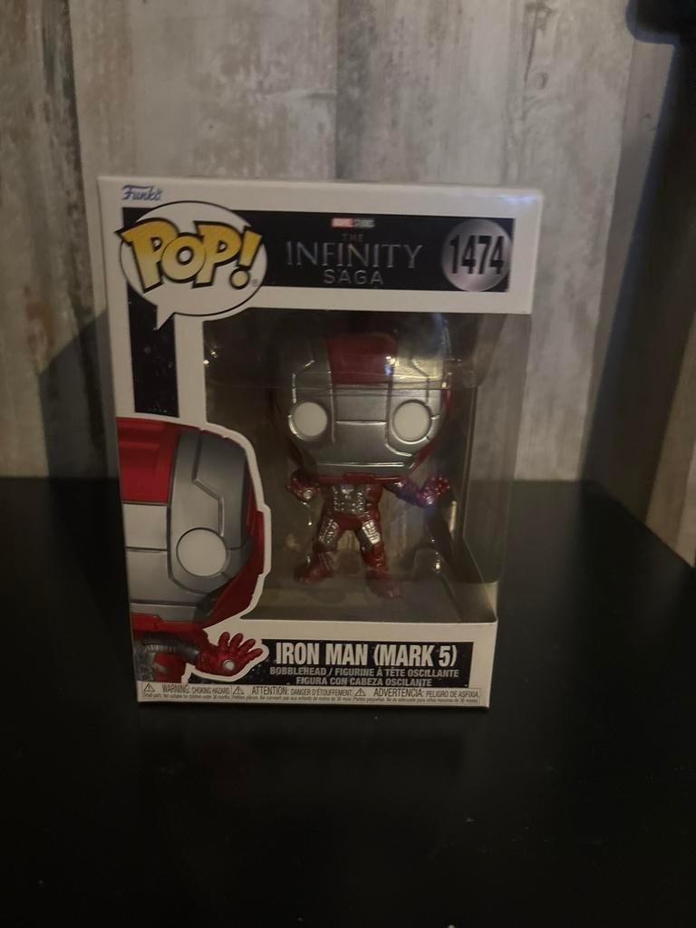 Funko Pop! Iron Man (Mark 5) #1474, Ophalen of Verzenden, Zo goed als nieuw
