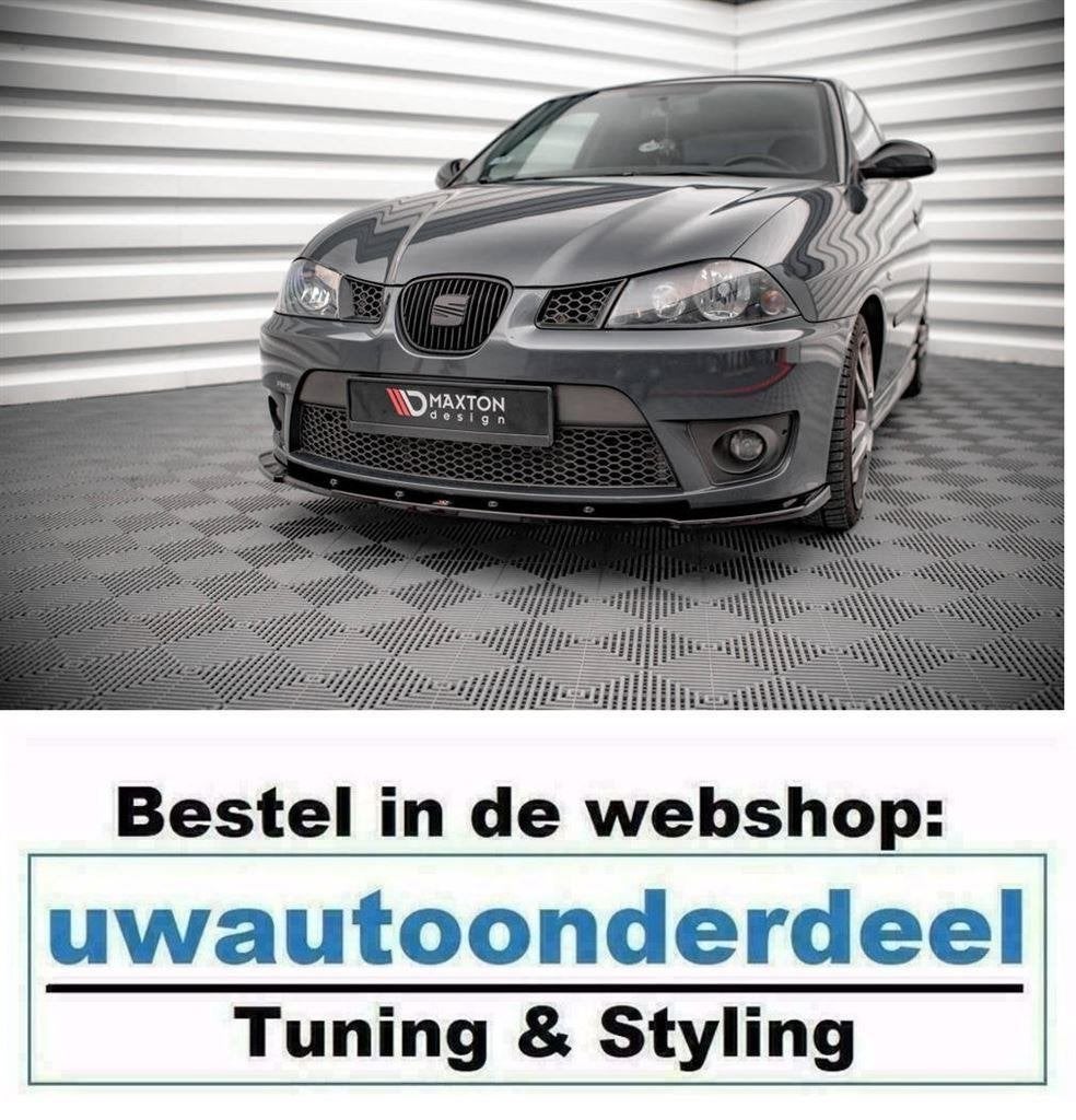 Maxton Spoiler Lip Splitter Voor Seat Ibiza Cupra MK3