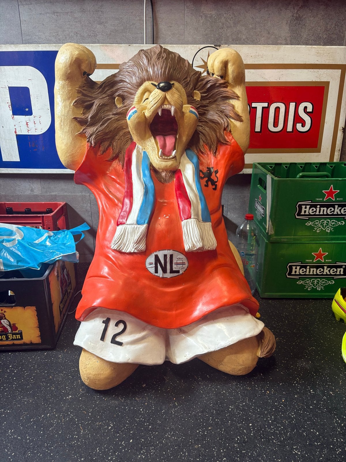Oranje Leeuw, Verzamelen, Poppetjes en Figuurtjes, Ophalen, Gebruikt