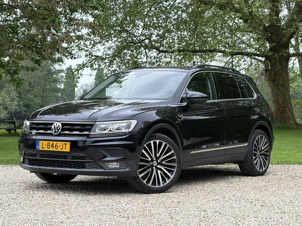 Volkswagen Tiguan 1.4 TSI R-Line DSG, Trekhaak *Nieuwe Remme, Stof, Euro 6, 4 cilinders, Zwart