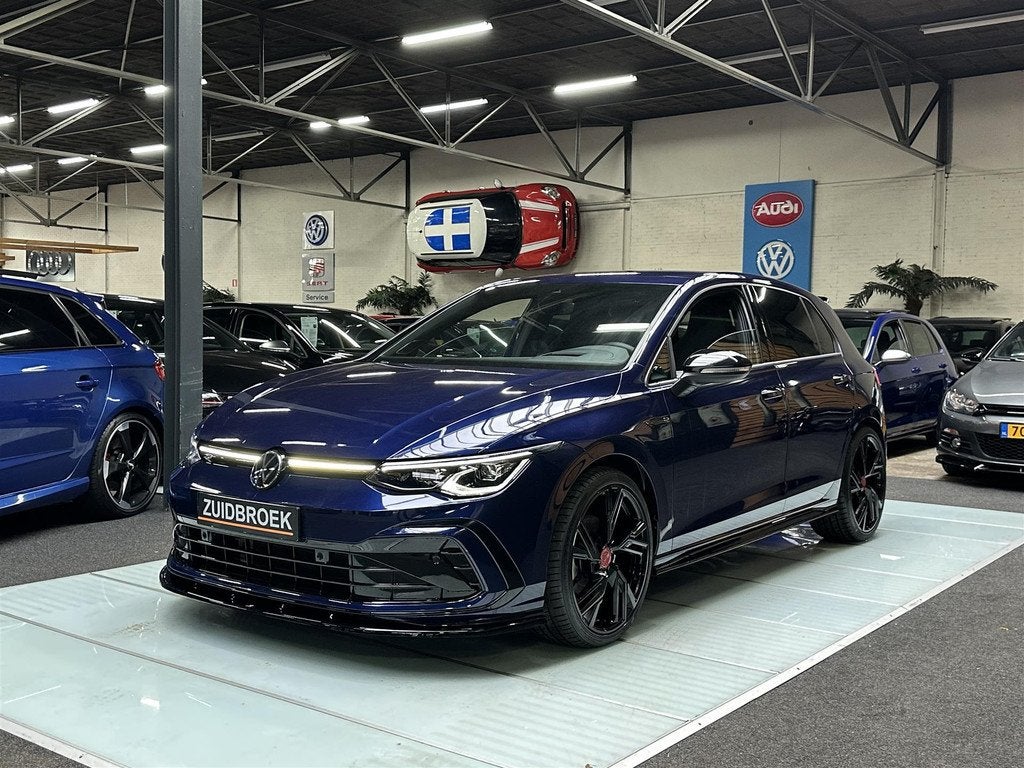 Volkswagen Golf 1.5 TSI 150PK DSG R-LINE IQ-Light Dynaudio M, Automaat, Automatische klimaatregeling, 4 cilinders, Blauw