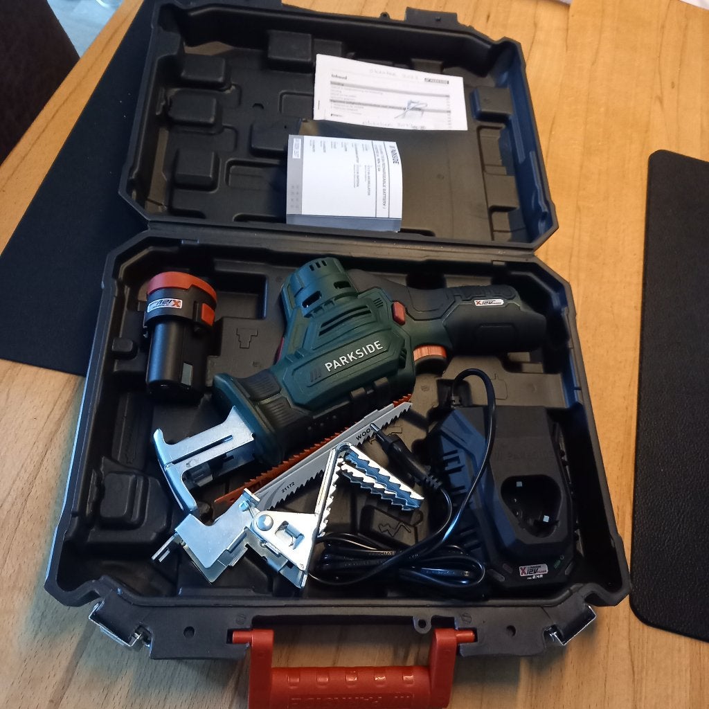 Parkside takkenzaag, Ophalen, Overige typen, Nieuw, 30 tot 70 mm