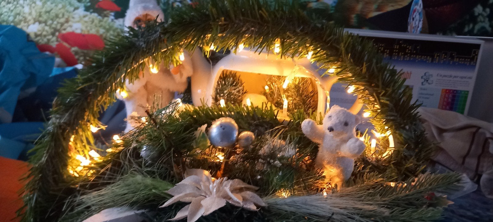 Kerst stukje groot, Ophalen of Verzenden, Zo goed als nieuw, Kerst of Sinterklaas
