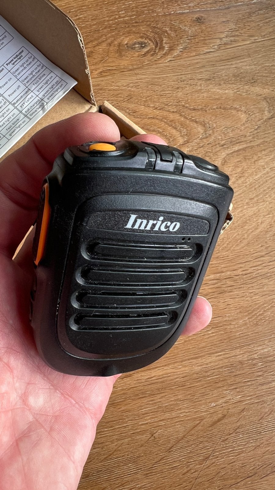 Inrico B01 Bluetooth Microfoon - Nieuw in doos, Nieuw, 15 km of meer, Ophalen of Verzenden, Handsfree-functie