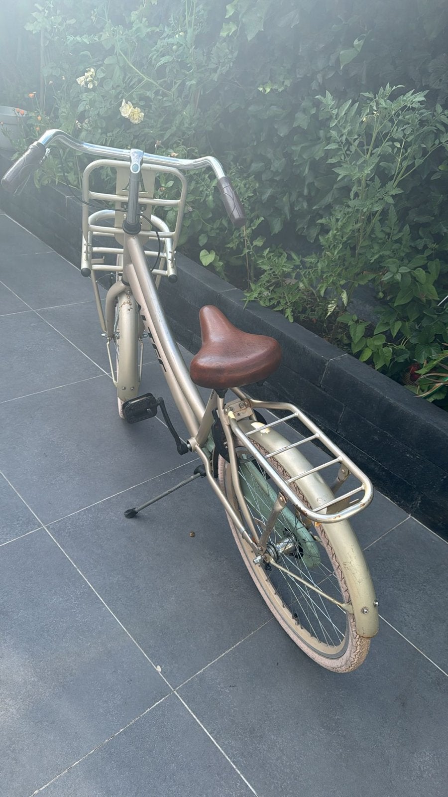 Altec Stadsfiets met Voordrager - Gebruikt, Fietsen en Brommers, Overige merken, Gebruikt, Velgrem, Ophalen of Verzenden