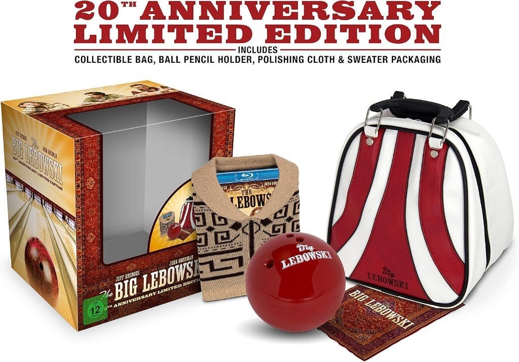 The Big Lebowski, Blu-ray 20th Anniversary Ltd Edition, Film, Boxset, Ophalen of Verzenden, Engels