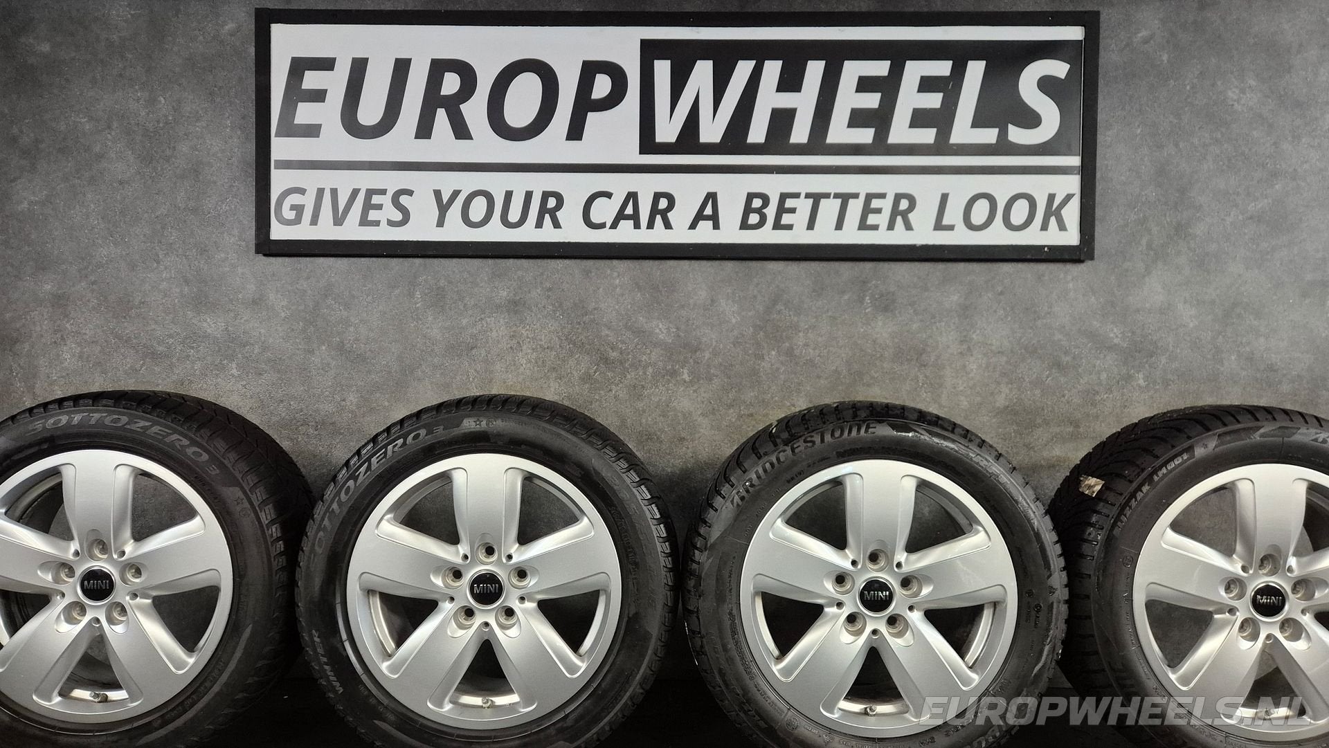 16 inch Mini velgen Cooper Clubman F54 F55 F56 winterbanden, Auto-onderdelen, Gebruikt, -, Banden en Velgen, -