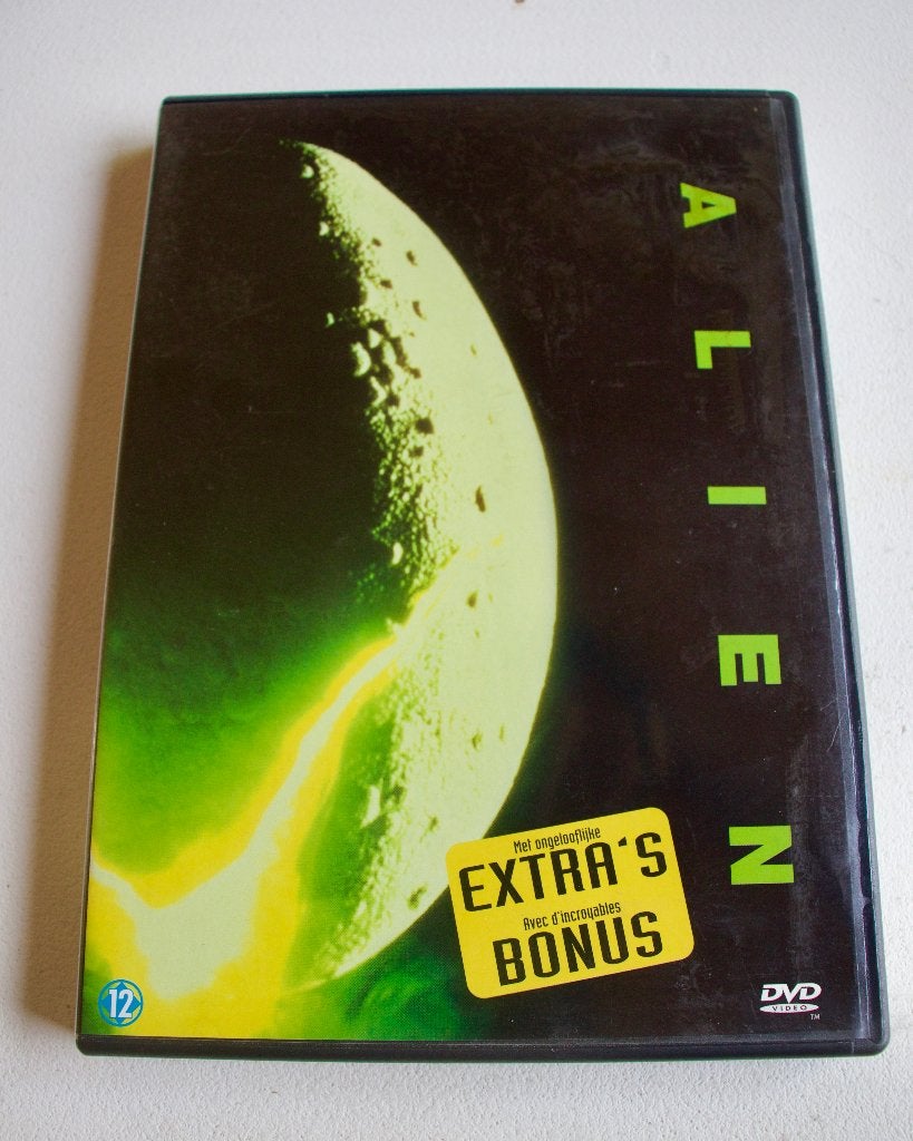 Dvd Alien & extra bonusmateriaal, Cd's en Dvd's, Engels, Nederlands, Actie, Ophalen of Verzenden