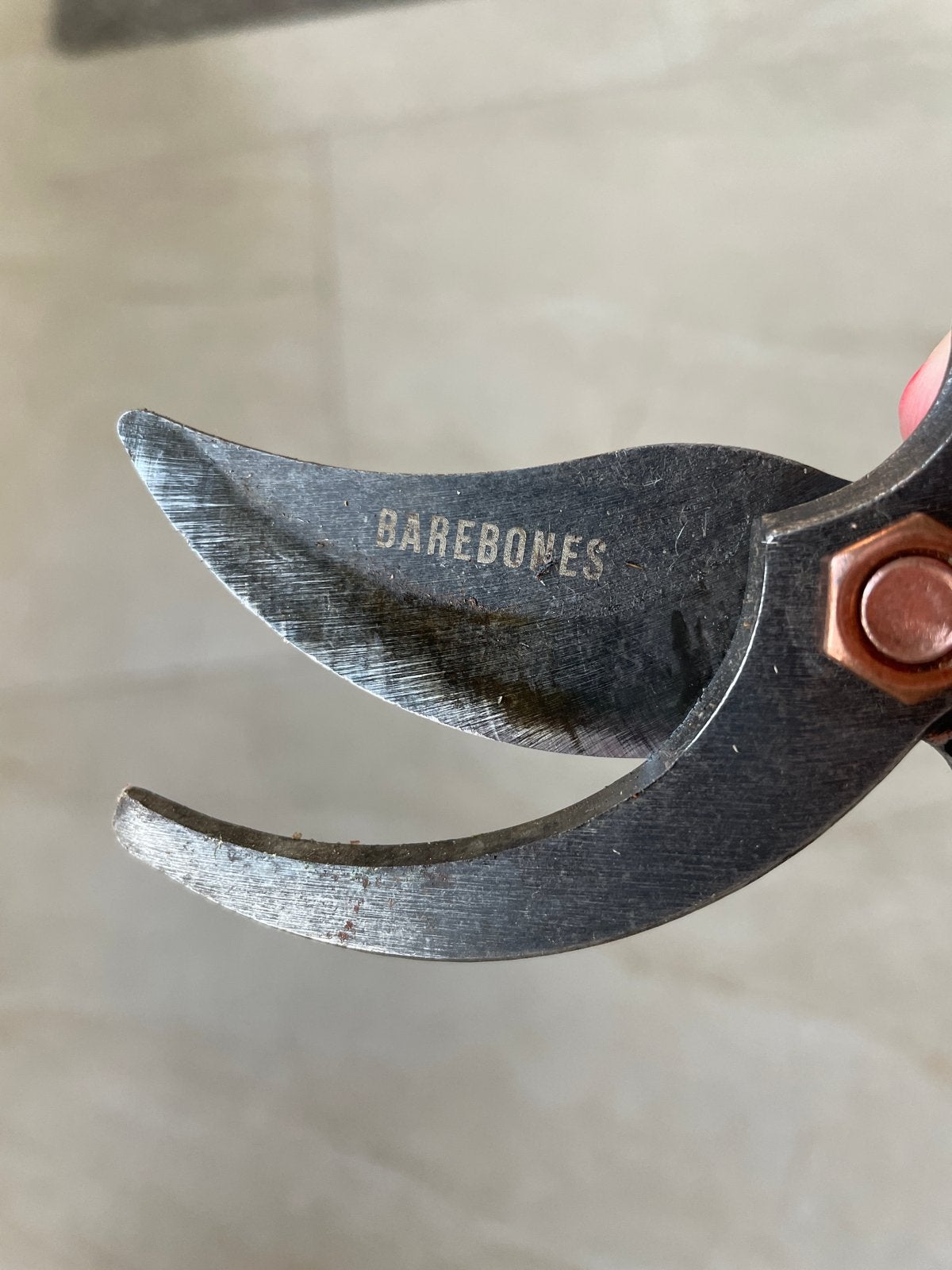 Barebones Snoeischaar - Vintage Stijl Tuinschaar, Ophalen of Verzenden, Gebruikt, 20 t/m 29 mm