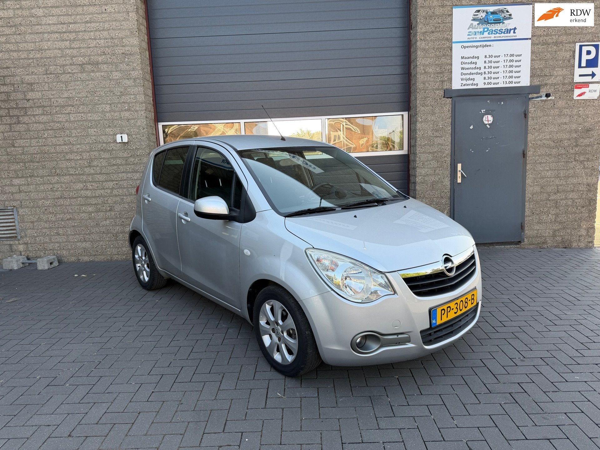 Opel Agila 1.2 Enjoy, Auto's, Voorwielaandrijving, 4 cilinders, Bedrijf, Handgeschakeld