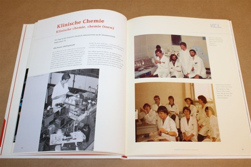 KCL Leeuwarden — 50 Jaar Laboratoriumboek Zeldzaam, Ophalen of Verzenden, Zo goed als nieuw
