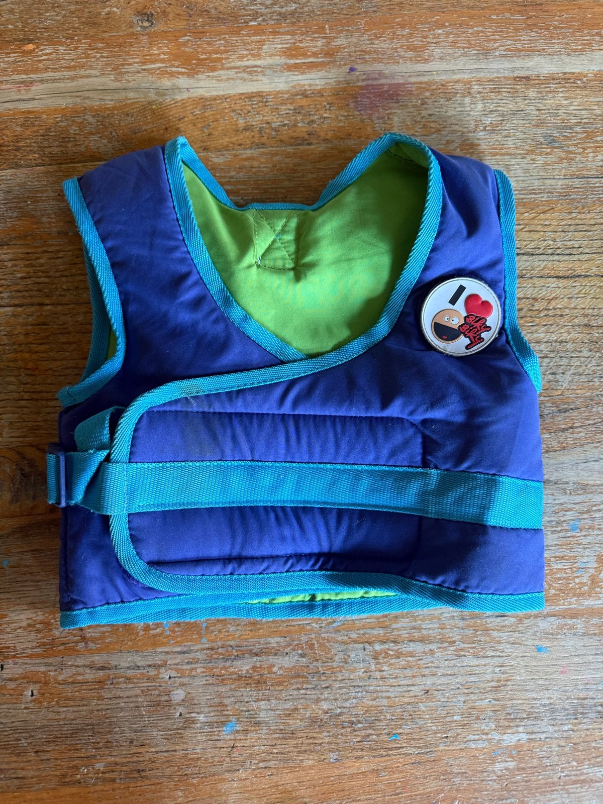 Biky Biky fiets vest: perfect om mee te leren fietsen!, Ophalen, Gebruikt, Jongen of Meisje