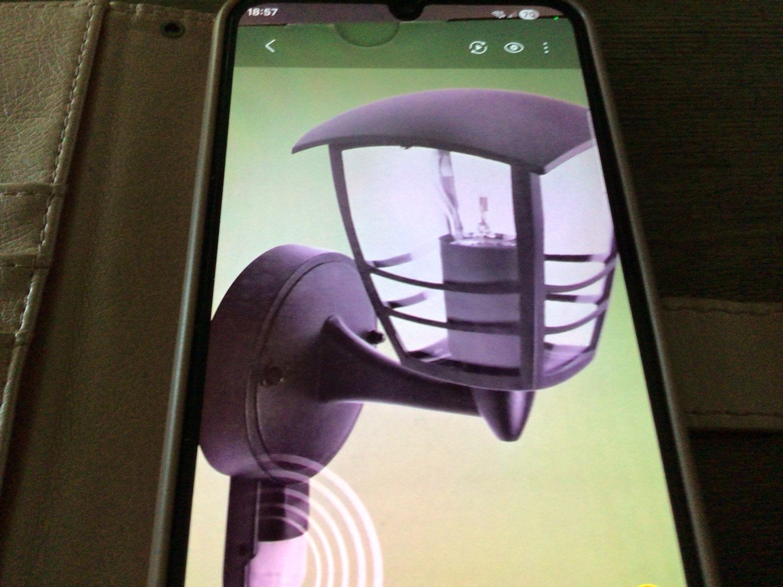 Philips Buitenlamp met Sensor Zwart -, Ophalen of Verzenden, Nieuw