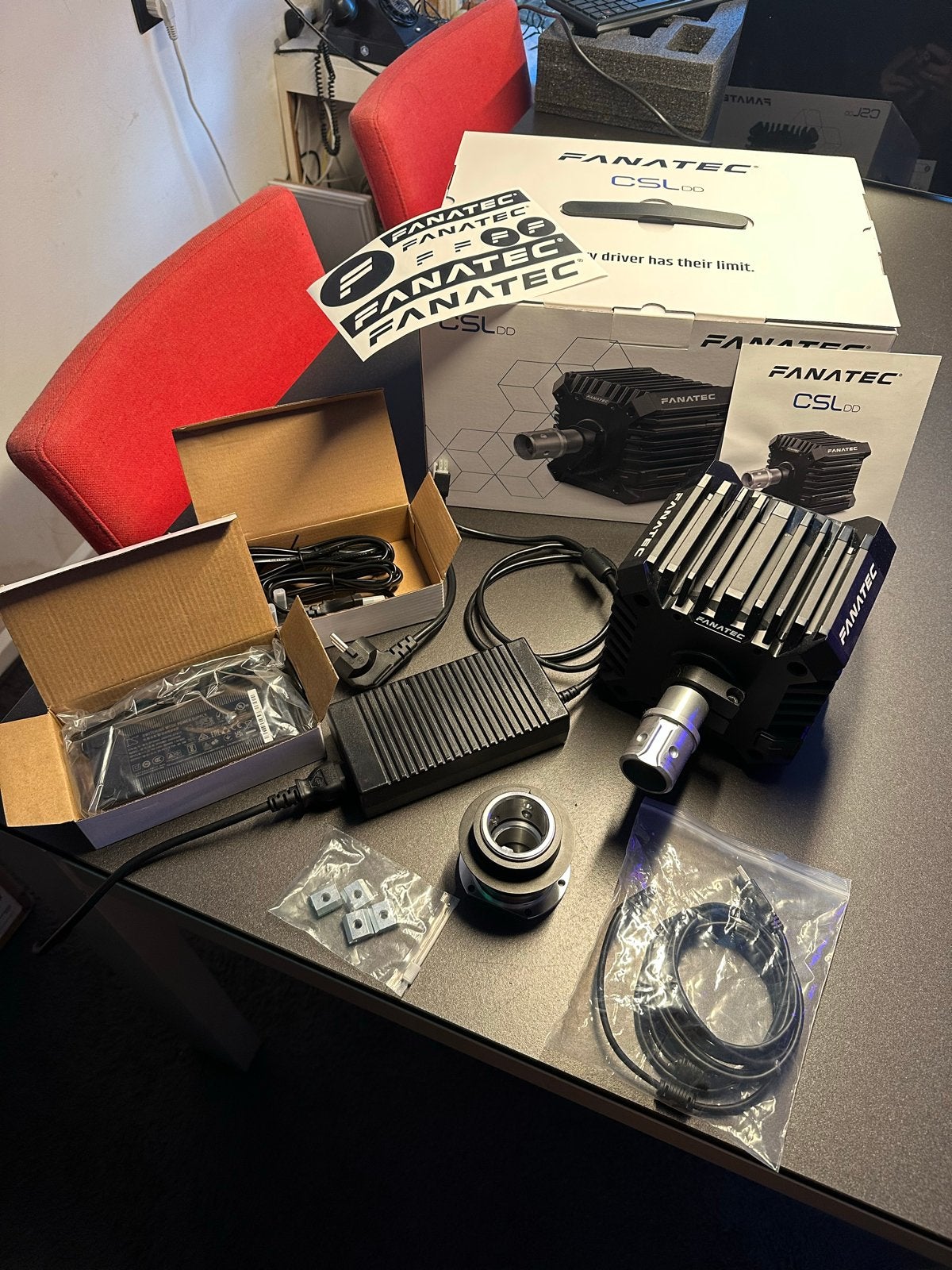 Fanatec CSL DD + Boosterkit + QR1 Wheel-Side, Spelcomputers en Games, Spelcomputers | Overige, Zo goed als nieuw, Overige merken