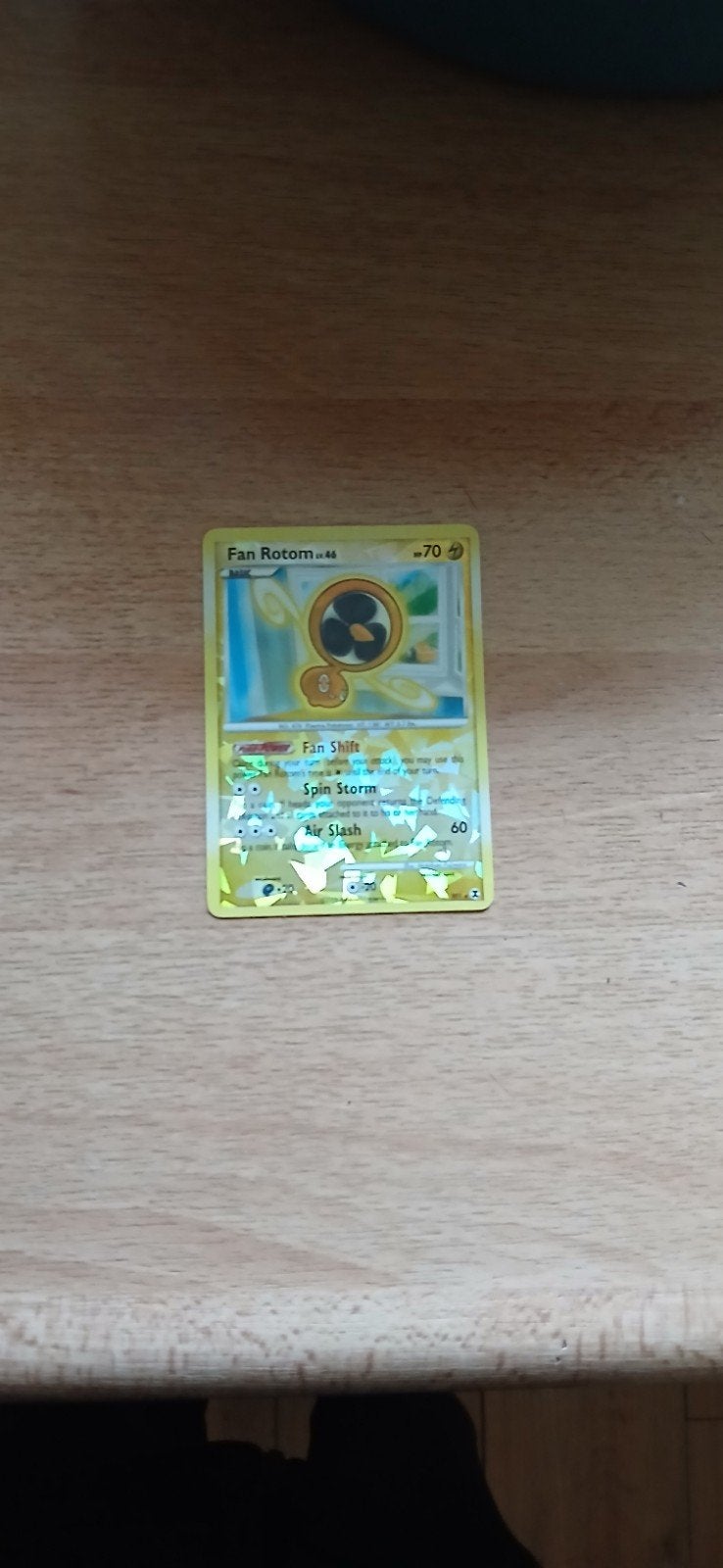 Pokémon Kaart: Fan Rotom LV.46 - Holo, Ophalen of Verzenden, Zo goed als nieuw, Losse kaart, Foil