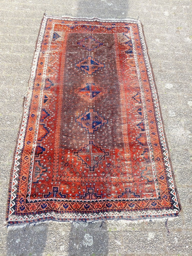 Oosters tapijt, Beloutch tapijt afmeting lxb = 162x90 cm., Ophalen of Verzenden