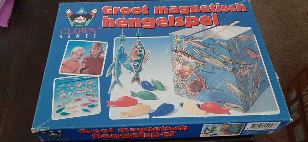 Oud magnetisch hengelspel Clown Games - mist 1 rode vis, Ophalen of Verzenden, Gebruikt, Jongen of Meisje