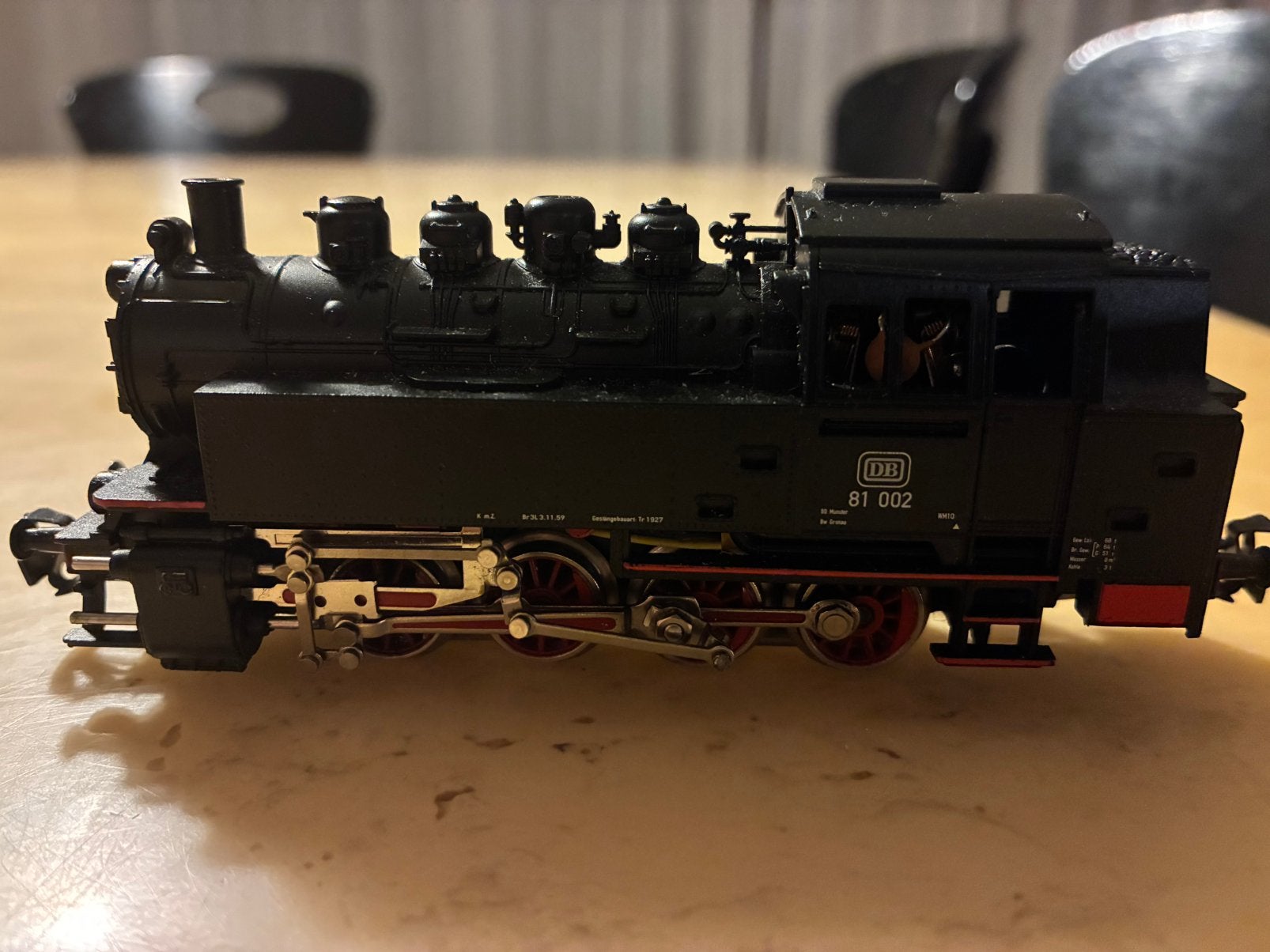 Marklin BR81 uit startset 29185 digitaal omgebouwd M60760, Wisselstroom, Locomotief, Ophalen of Verzenden, Zo goed als nieuw