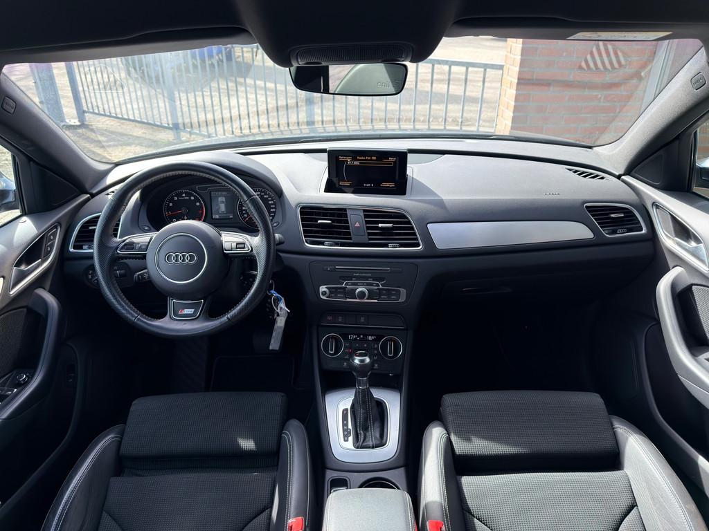 Audi Q3 1.4 TFSI CoD S-Line Sport Unieke Nieuwstaat!, Auto's, Audi, 1380 kg, 4 cilinders, 150 pk, Leder en Stof