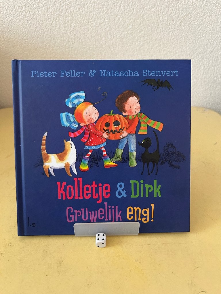 Boek: Kolletje & Dirk – Gruwelijk eng!, Gelezen, Fictie algemeen, Jongen of Meisje, Pieter Feller & Natascha Stenvert