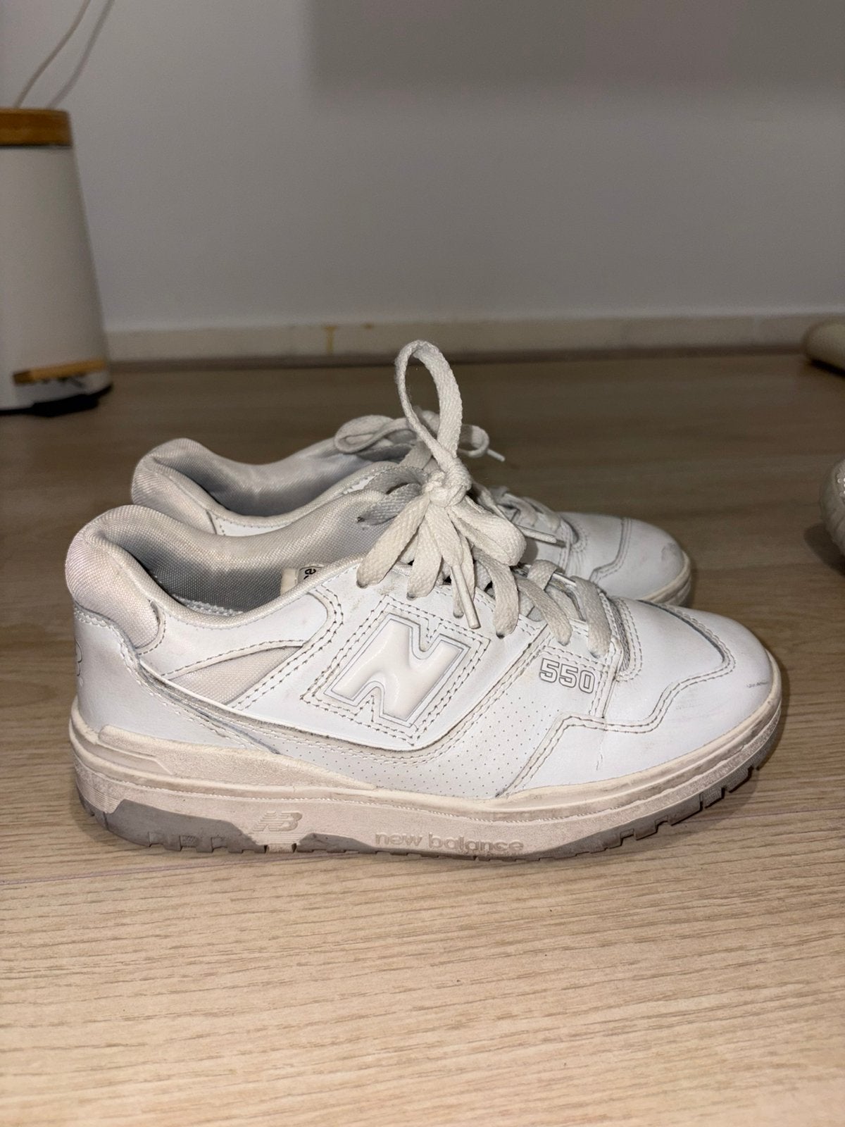 New Balance 550 sneakers, Wit, Ophalen of Verzenden, Sneakers of Gympen, Gedragen