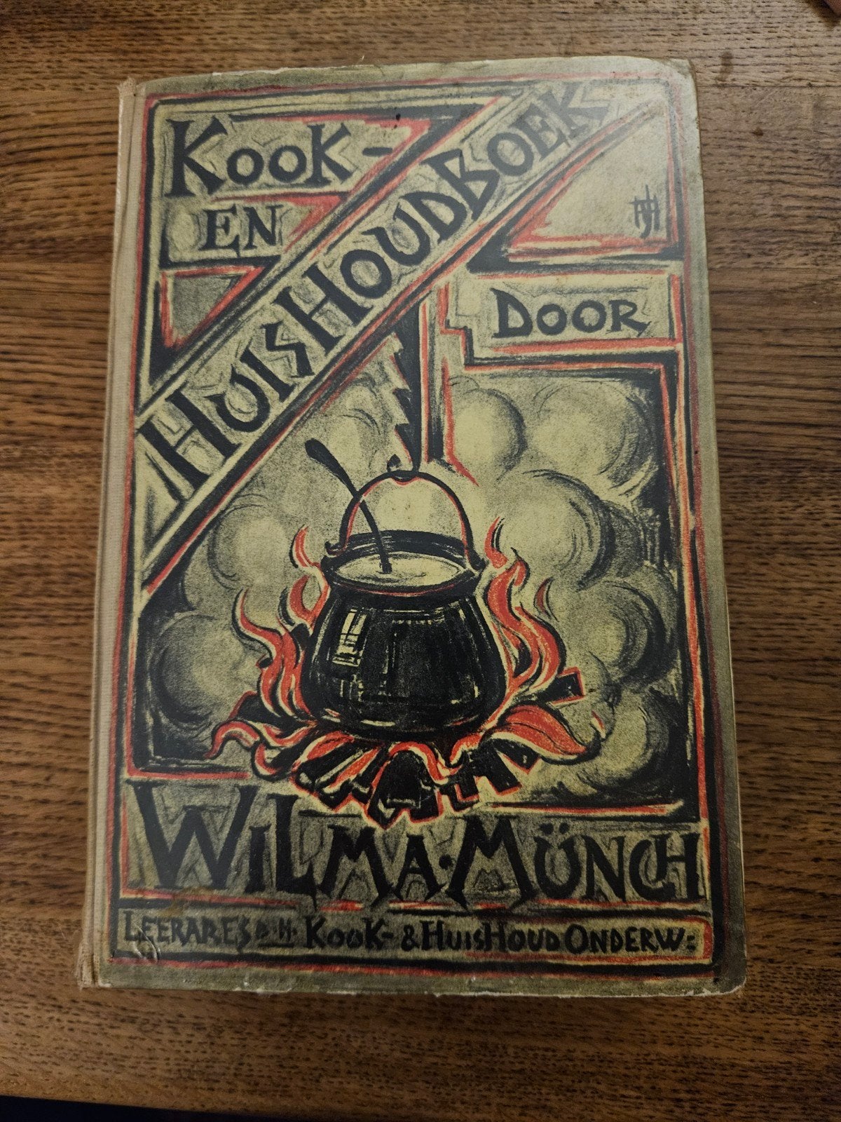 Kook- en Huishoudboek door Wilma Münch - 1953, Boeken, Verzenden, Gelezen, Wilma Münch