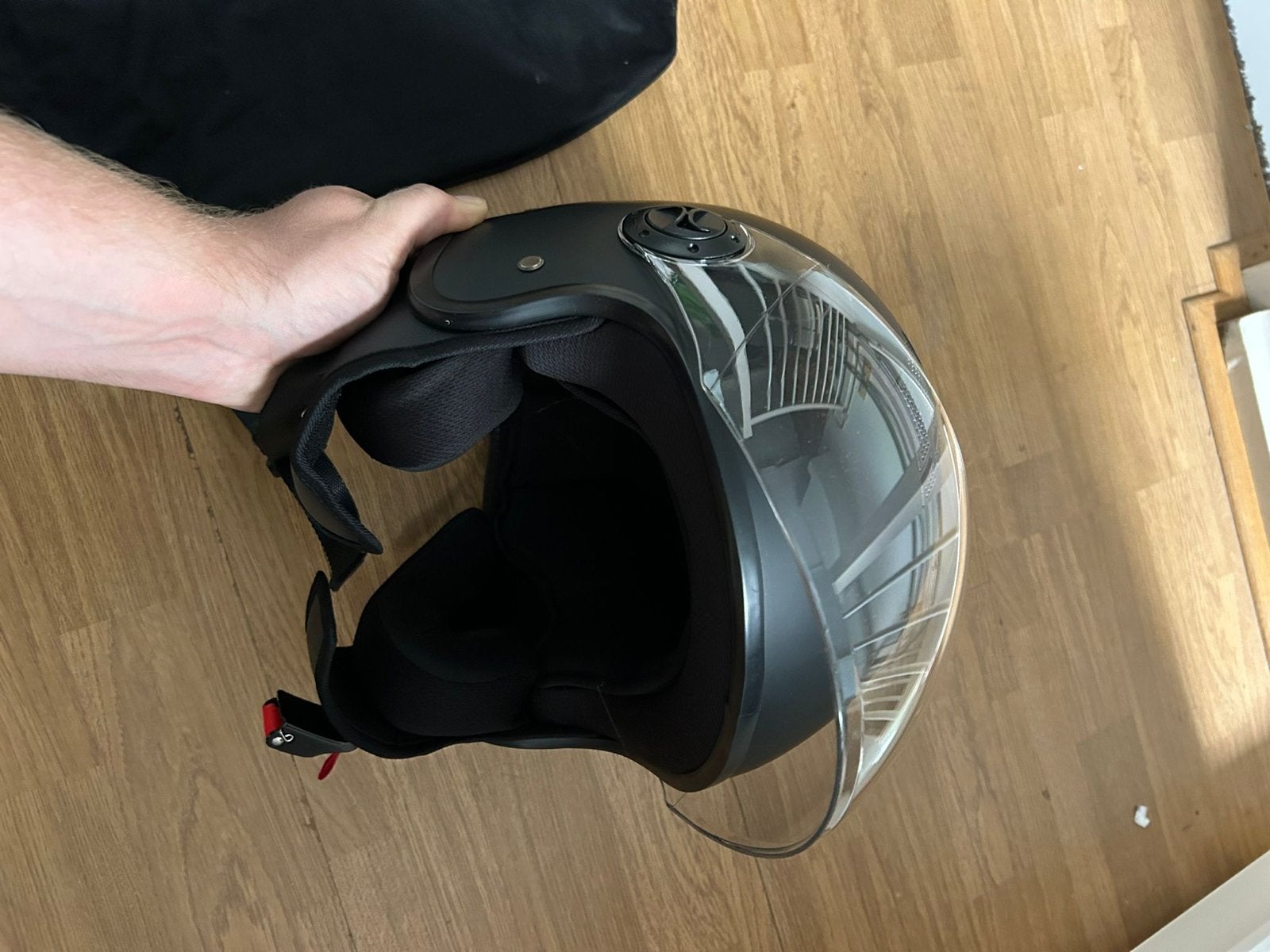 Vinz scooterhelm maat XS, Fietsen en Brommers, Brommerhelmen, Ophalen, Zo goed als nieuw, Extra small of kleiner