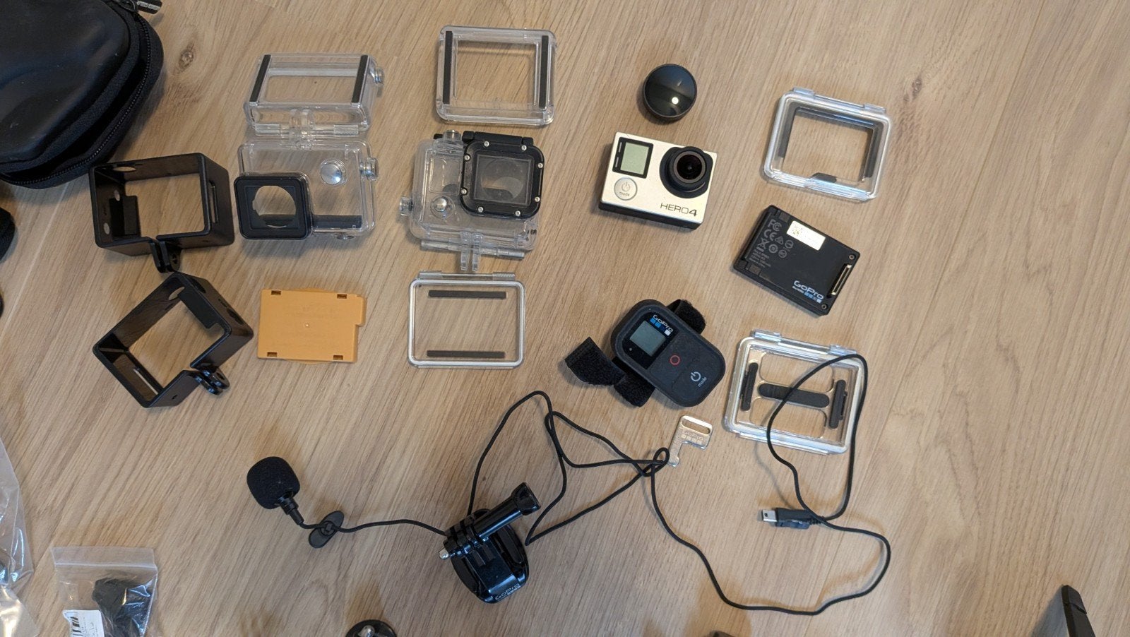 GoPro Hero 4 Black + uitgebreid accessoirepakket, Ophalen of Verzenden, Gebruikt, GoPro