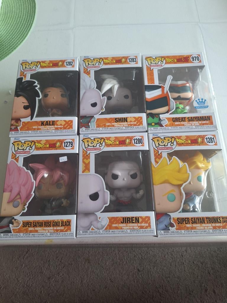 Dragonball funko pops, Ophalen of Verzenden