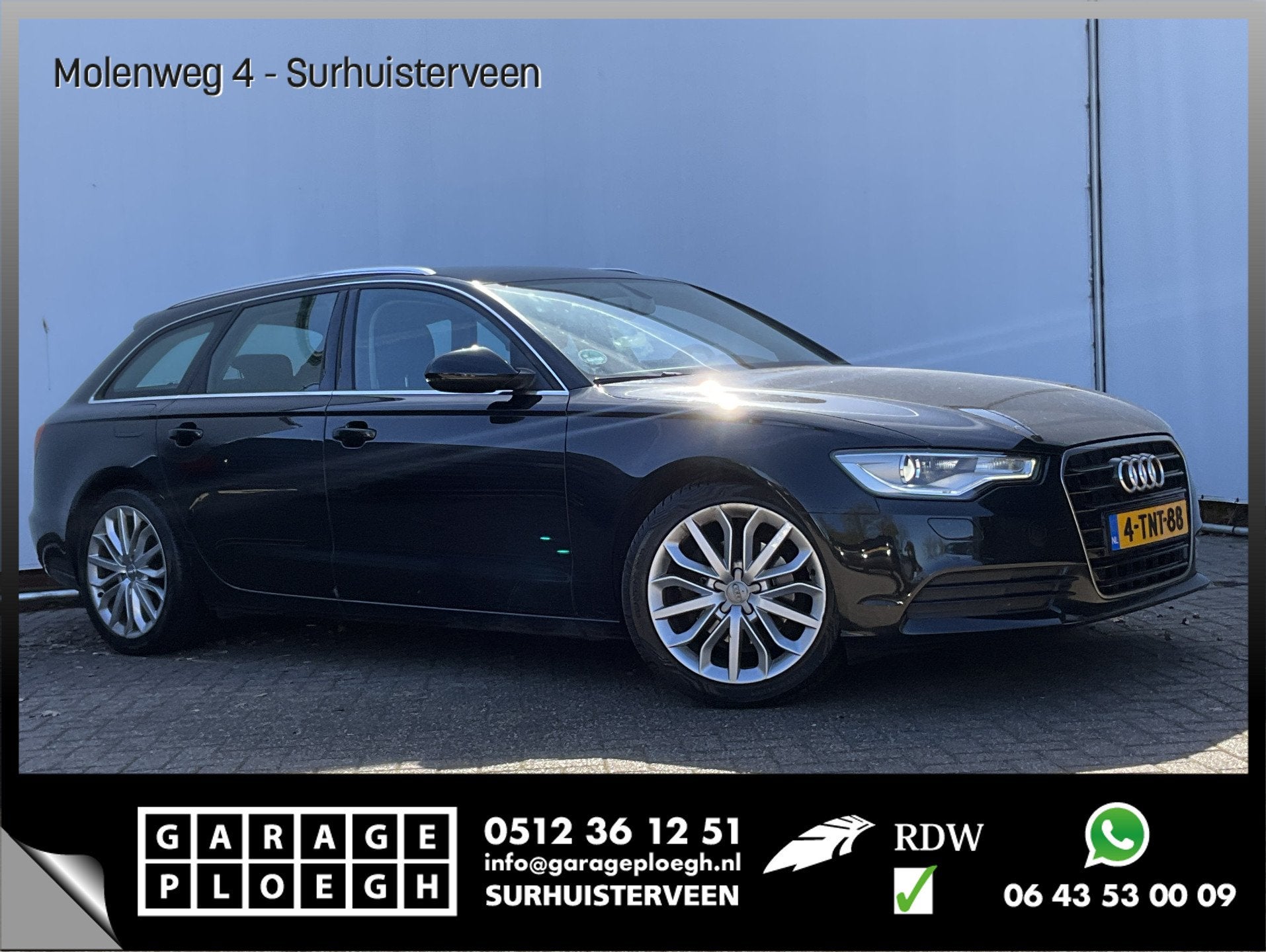 Audi A6 Avant 2.0 TDI Ultra Business Edition Sportzetels Tre, Auto's, Euro 6, Bruin, Origineel Nederlands, Diesel