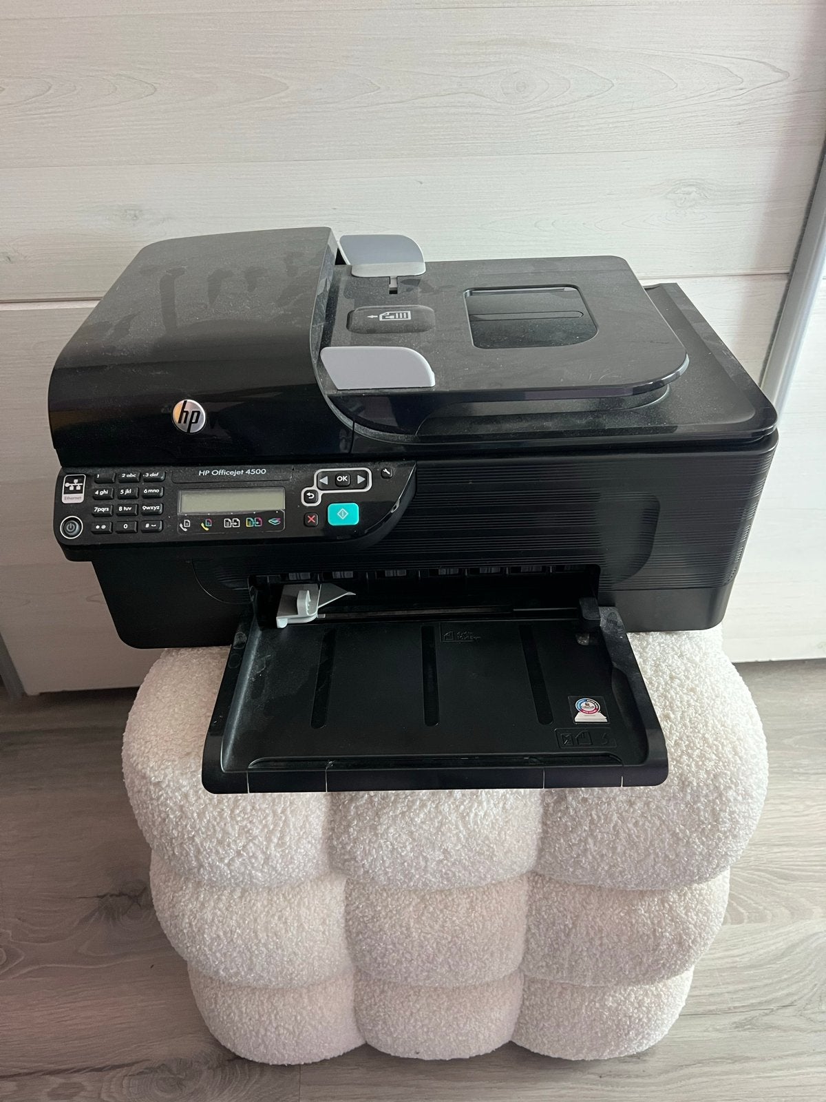 HP Officejet 4500 All-in-One Inkjetprinter met Ethernet, Computers en Software, Gebruikt, Inkjetprinter, All-in-one, Ophalen of Verzenden