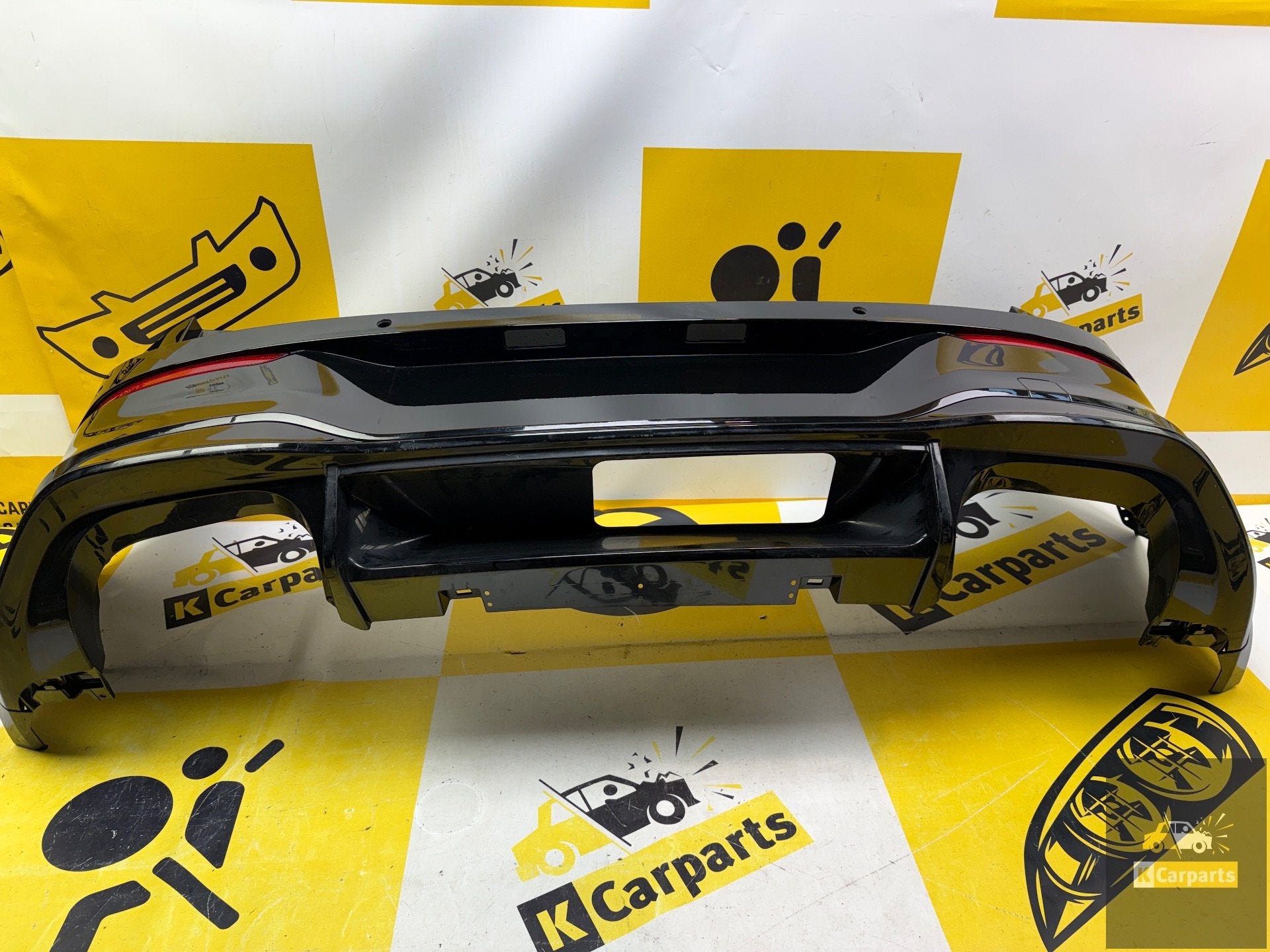 VW Golf 8 R VIII R R20 6XPDC Bumper 5H6807421E Achterbumper, Gebruikt, Volkswagen, Volkswagen AG, Achter