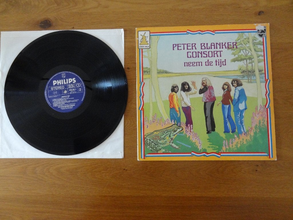 LP Peter Blanker consort - Neem de tijd, Cd's en Dvd's, Ophalen of Verzenden, 12 inch, LP
