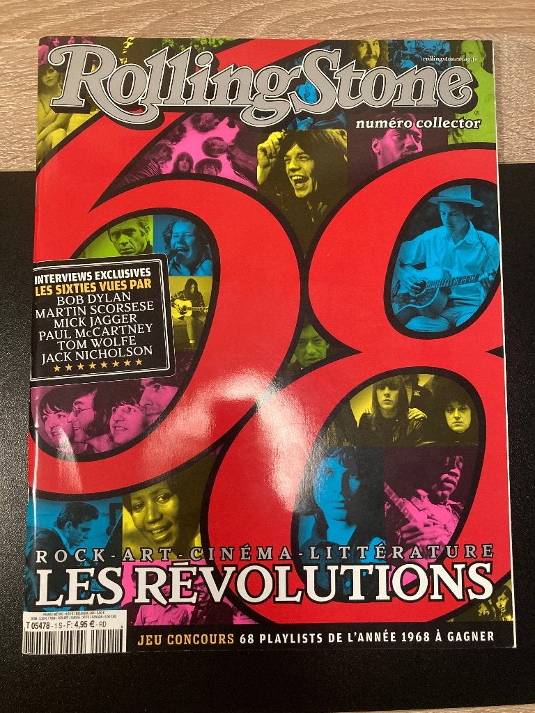 Rolling Stone Frans - numéro collector - revolutie Bob Dylan, Boeken, Ophalen of Verzenden, Zo goed als nieuw, Artiest