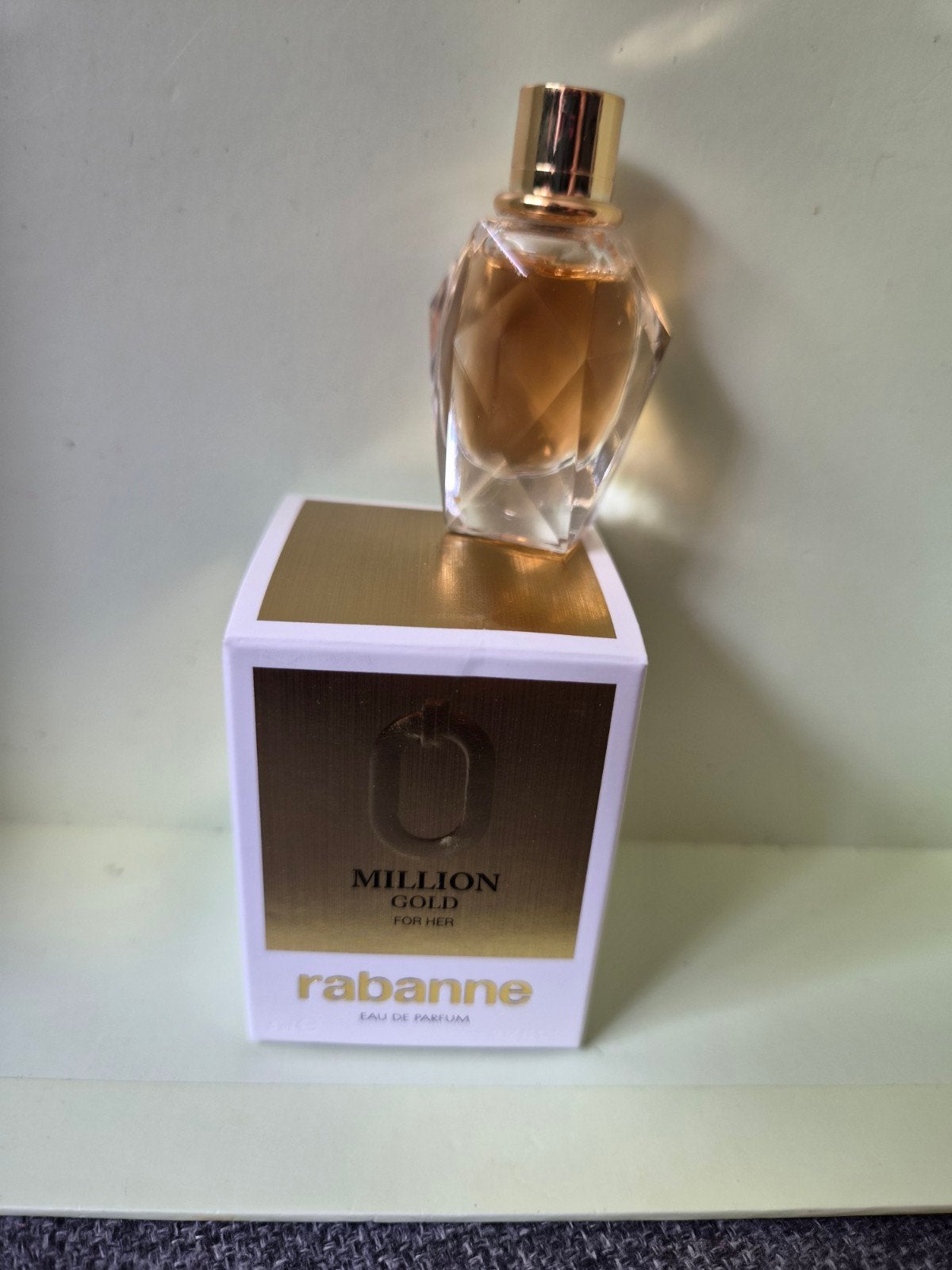 Paco Rabanne million gold for her eau de parfum miniatuur 5m, Ophalen of Verzenden, Nieuw