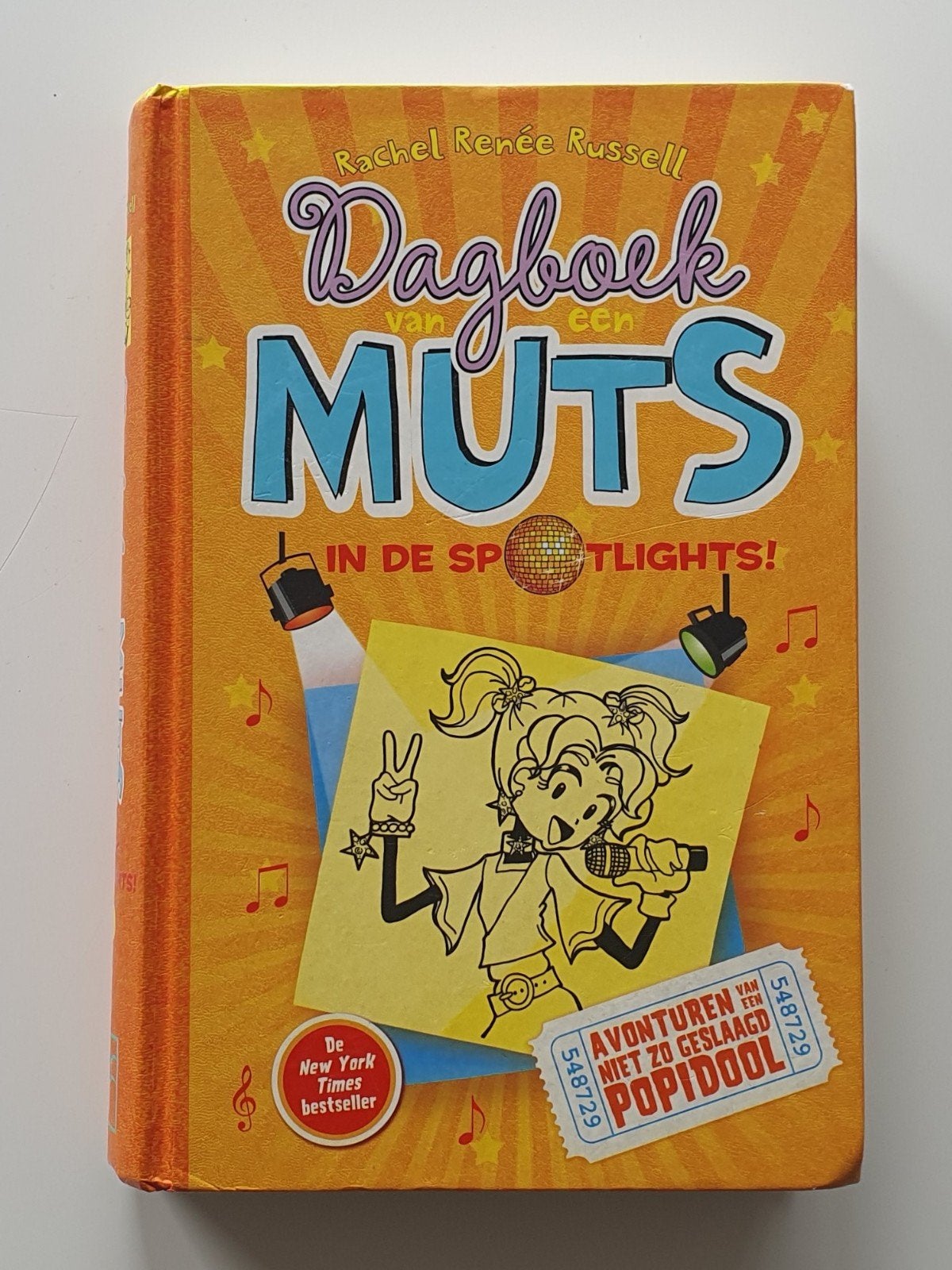 Dagboek van een muts - deel 3 - In de spotlights!, Ophalen of Verzenden, Zo goed als nieuw