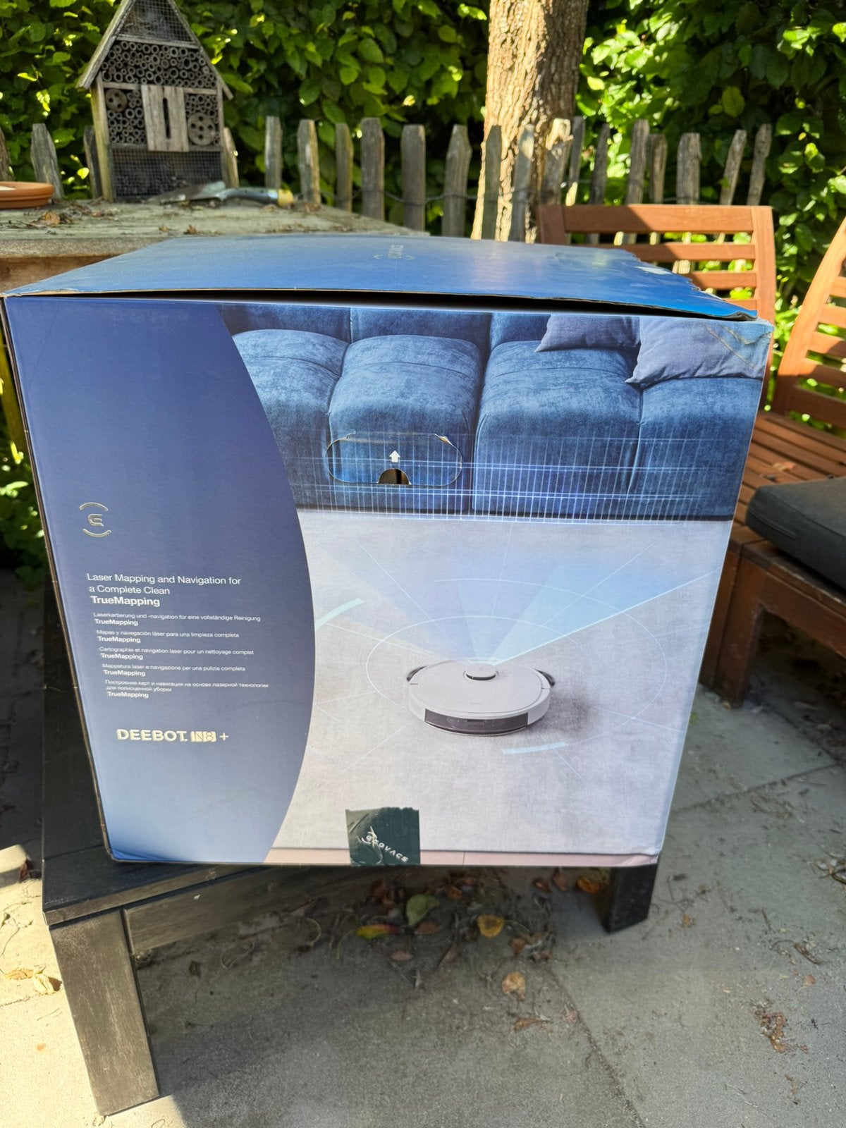 Ecovacs DEEBOT N8+, Witgoed en Apparatuur, Stofzuigers, Zo goed als nieuw, Robotstofzuiger, Ecovacs, 1600 tot 2000 watt, Draadloos