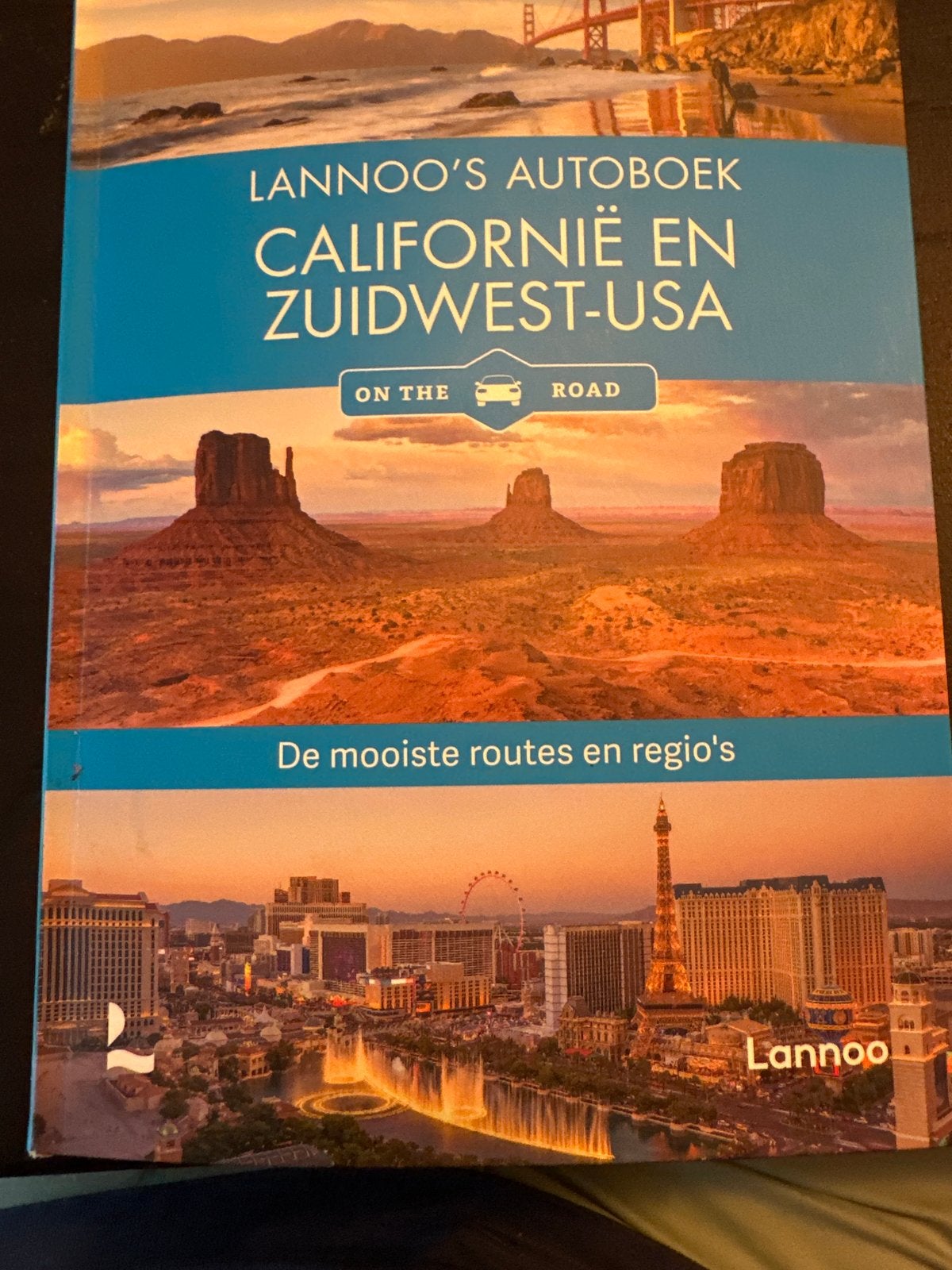 Lannoo's Autoboek Californië en Zuidwest-USA, Overige merken, Ophalen of Verzenden, Zo goed als nieuw, Reisgids of -boek