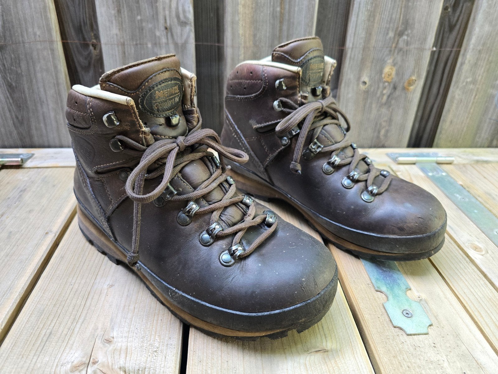 Meindl Bernina 2 Leren Bergschoenen, maat 41,5, Ophalen of Verzenden, Gebruikt, Schoenen