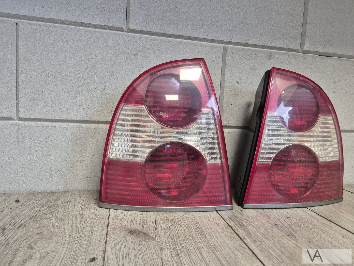 VW Volkswagen Passat w8 achterlicht CHROMEN RANDJE rechts, Gebruikt, -, Volkswagen, -