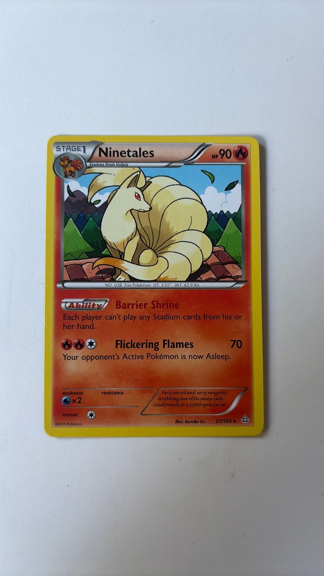 Pokemon kaart, Hobby en Vrije tijd, Verzamelkaartspellen | Pokémon, Ophalen of Verzenden, Zo goed als nieuw