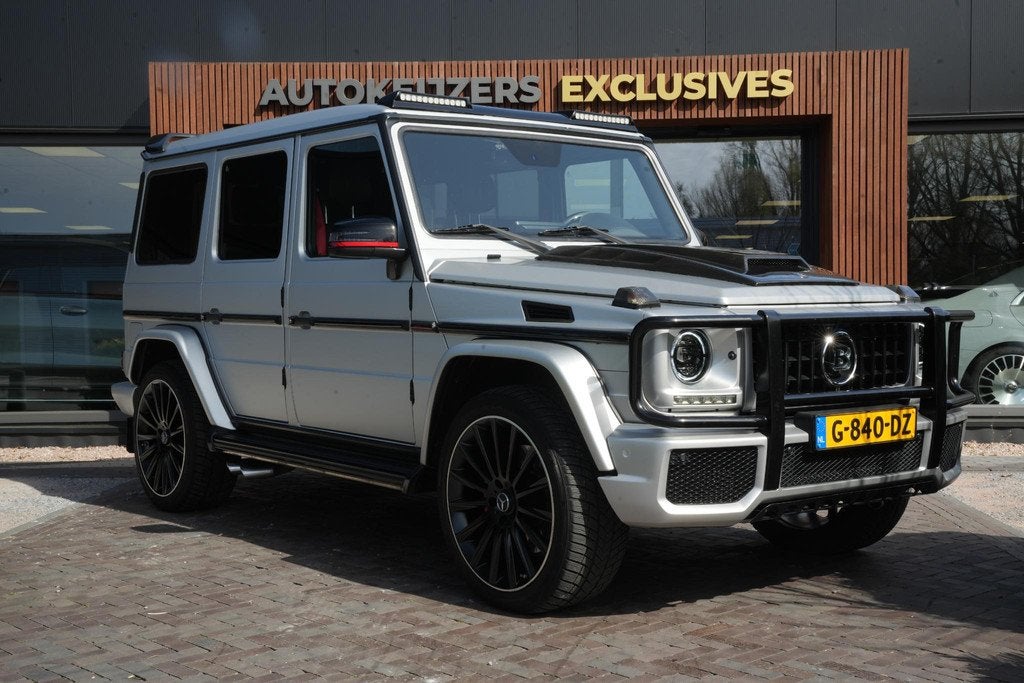 Mercedes-Benz G-klasse AMG 63 Brabus Look Schuifdak Designo, Automaat, Gebruikt, 8 cilinders, G-Klasse