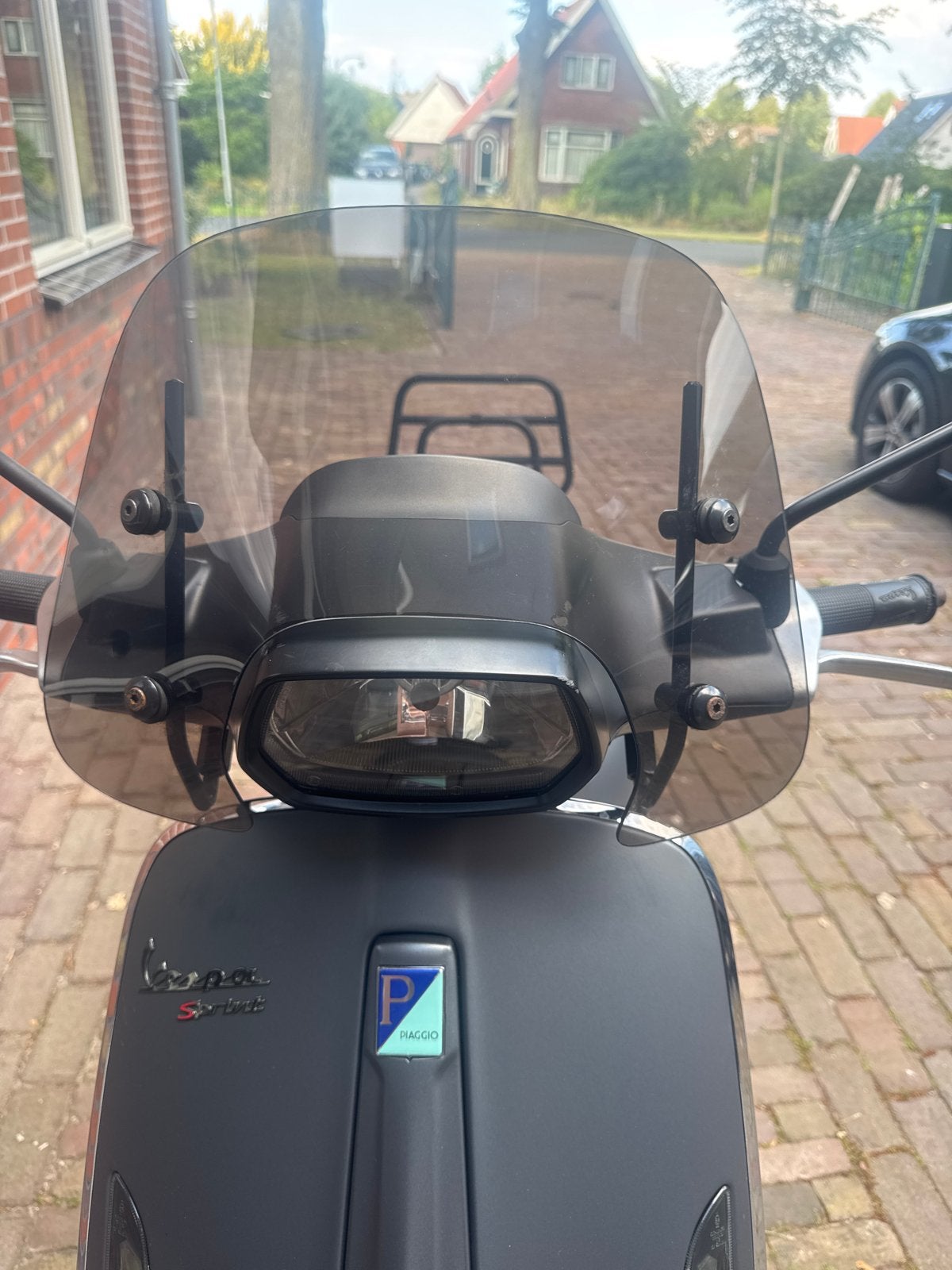 Vespa Sprint Laag Windscherm Smoke, Ophalen, Zo goed als nieuw, Overige typen, Vespa