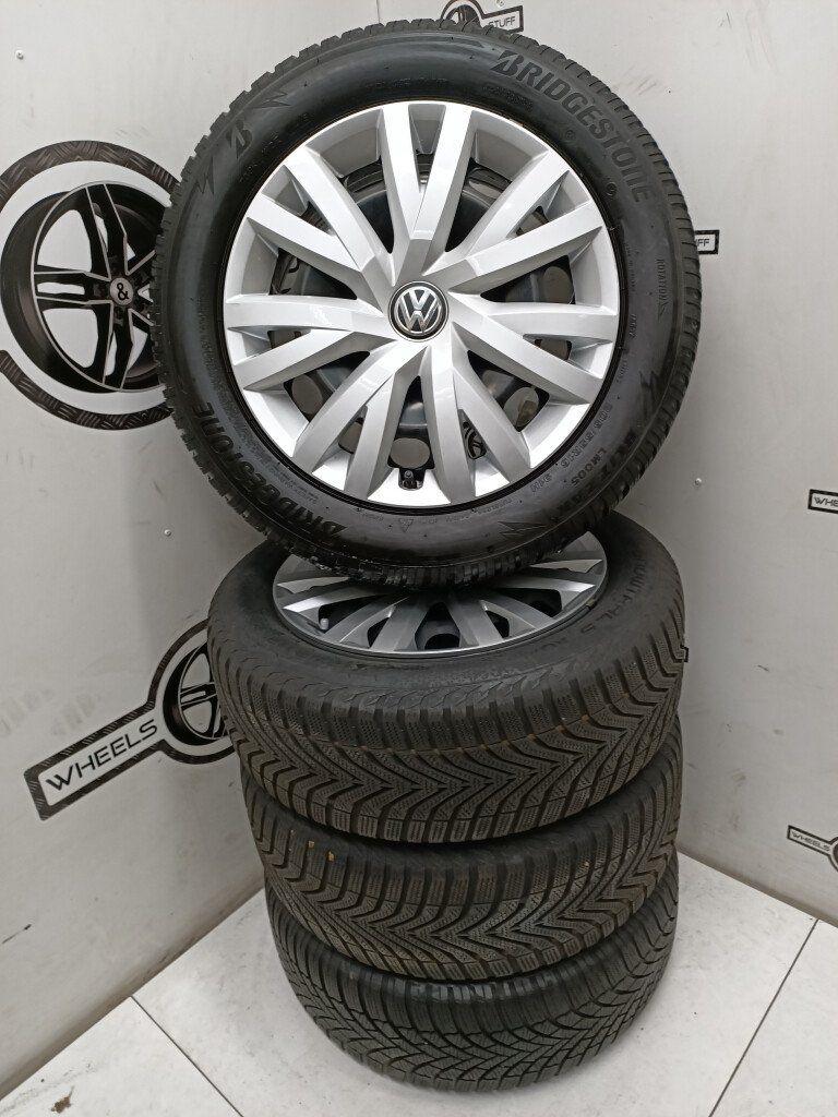 Vw golf touran a3 velgen 16 winterbanden 5zx112, Auto-onderdelen, Banden en Velgen, Ophalen, Gebruikt, 16 inch, Banden en Velgen