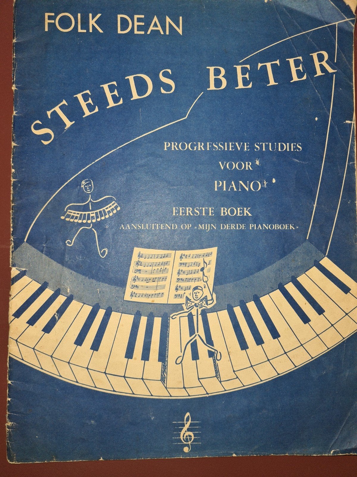 Folk Dean - Steeds Beter: Progressieve Studies voor Piano, Gebruikt, Verzenden, Klassiek, Les of Cursus