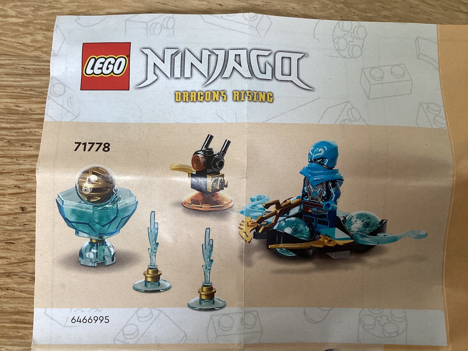 Lego ninjago 71778, Ophalen, Lego, Zo goed als nieuw, Compleet